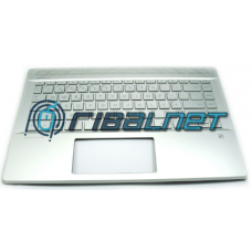 Teclado PT HP TOP COVER 14-ce0007np/Stickpoint/ SILVER 